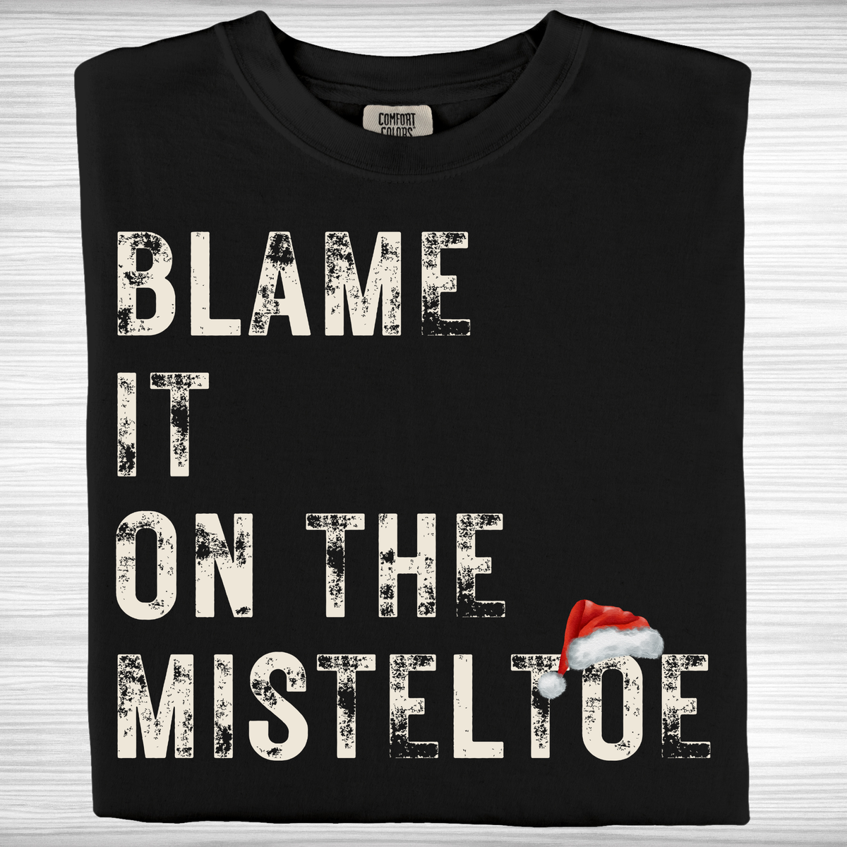 Christmas Song Pun T-Shirts – Distressed Style Group & Family Christmas Shirts