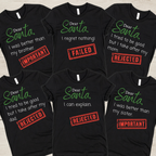 Funny Dear Santa Christmas Shirts | Matching Family & Group