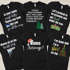 Funny Naughty Christmas Shirts for Adults – Cheeky Holiday T-Shirts