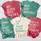 Funny Inappropriate Christmas Shirts – Holiday Party & Christmas Pajama Tees