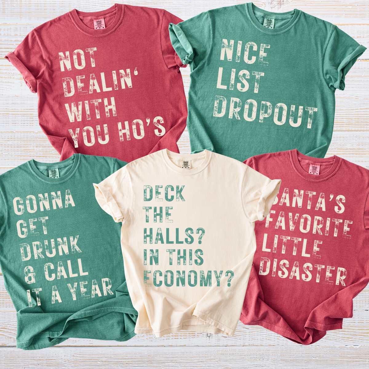 Funny Inappropriate Christmas Shirts – Holiday Party & Christmas Pajama Tees