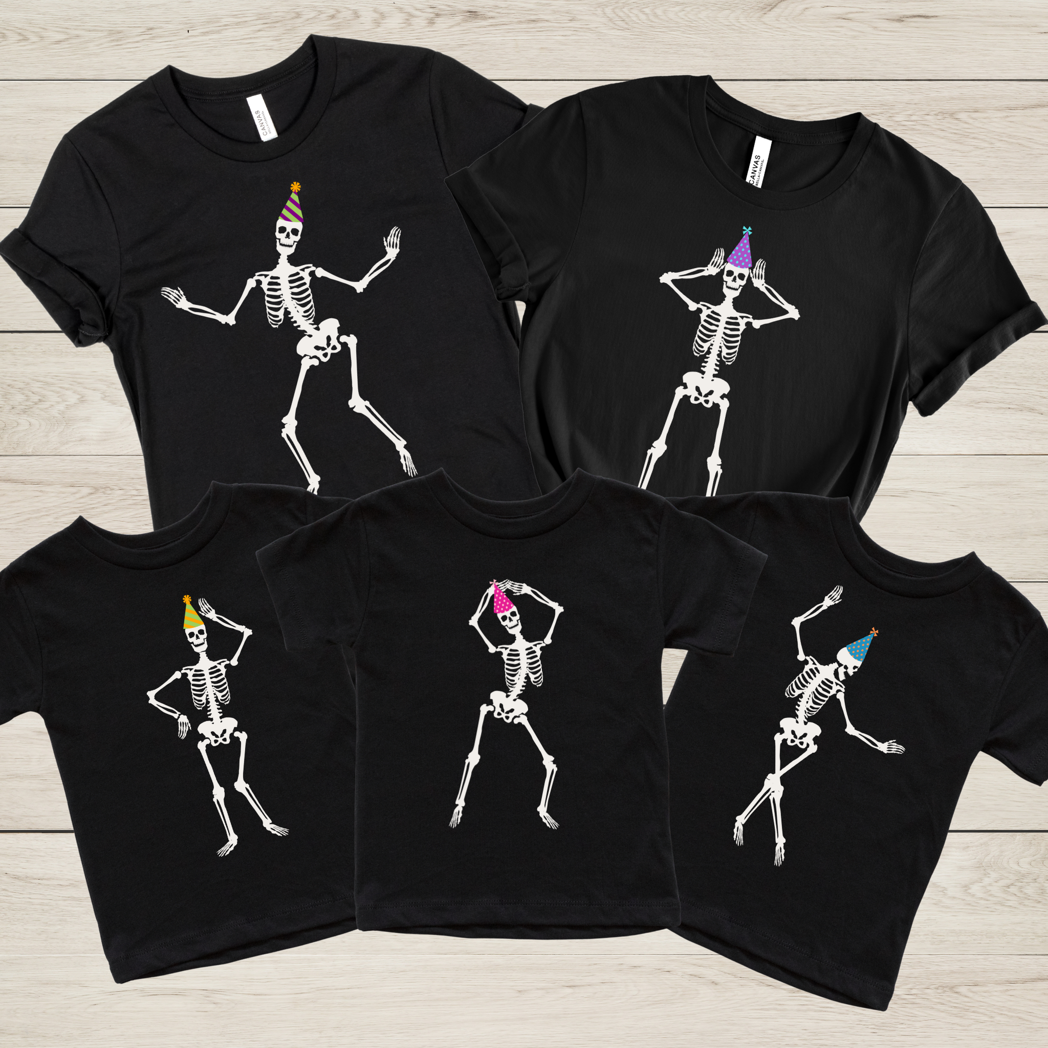 Dancing Skeleton Birthday Shirt