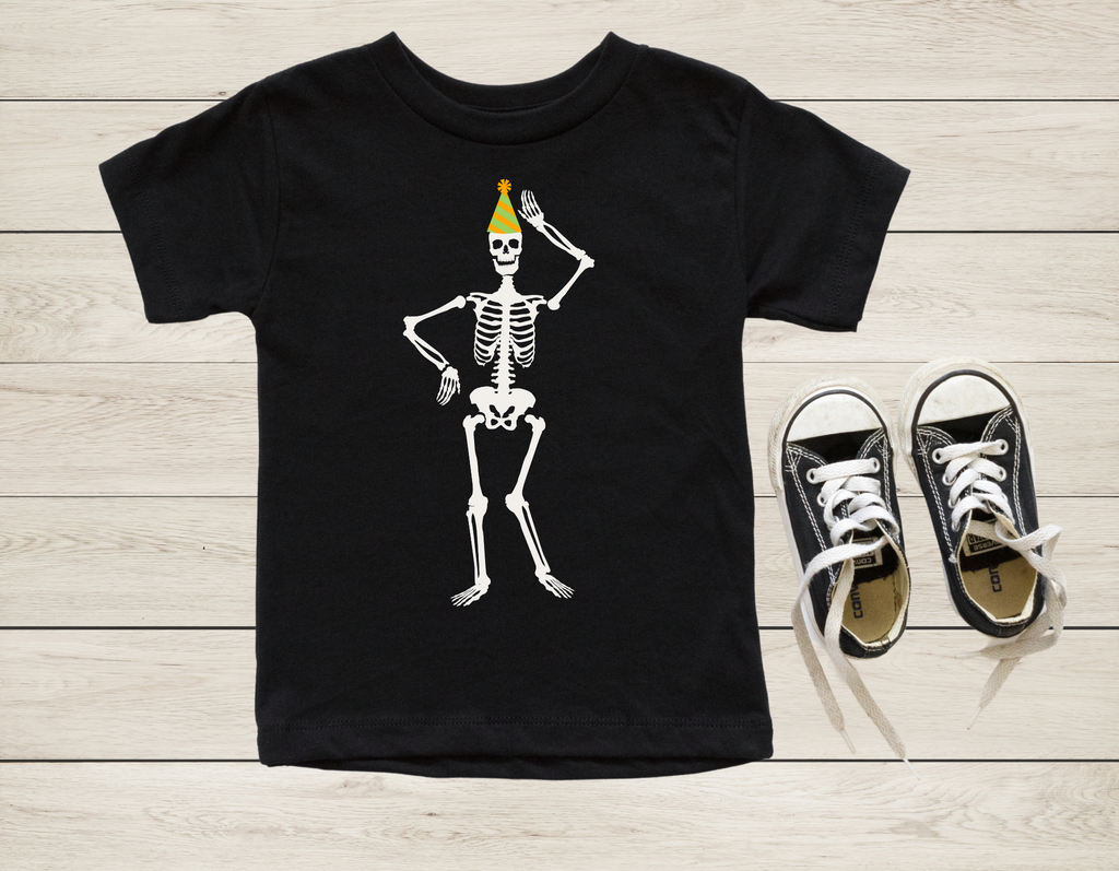 Dancing Skeleton Birthday Shirt