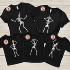 Dancing Skeleton Birthday Shirt