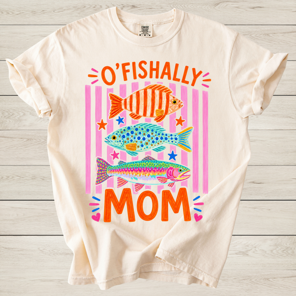 O'Fishally Mom Pregnancy Reveal Shirt