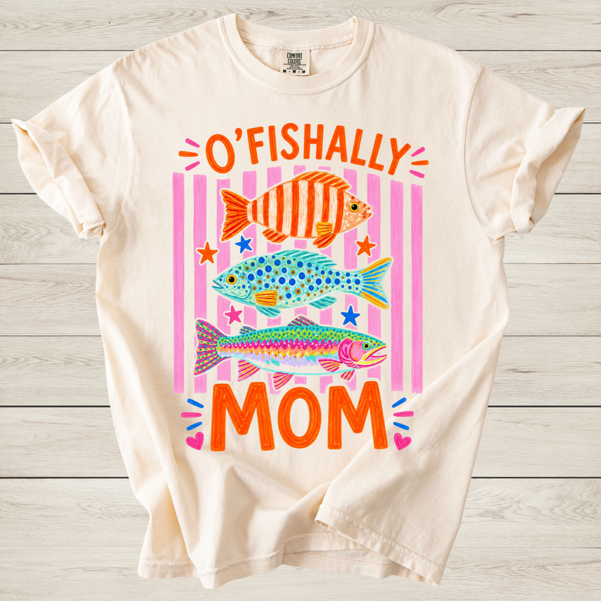 O'Fishally Mom Pregnancy Reveal Shirt