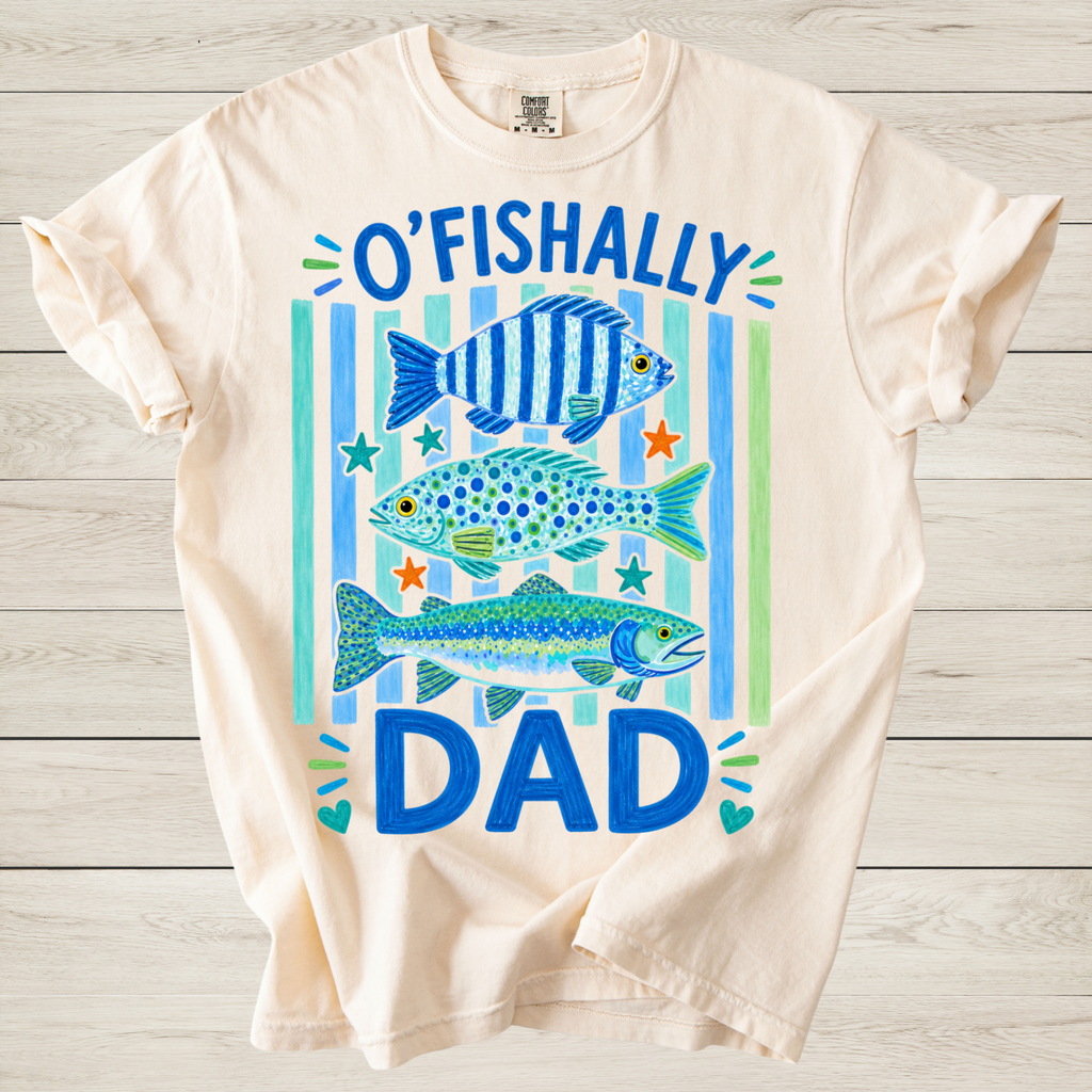 O'Fishally Mom Pregnancy Reveal Shirt