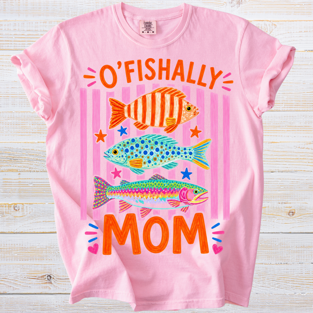 O'Fishally Mom Pregnancy Reveal Shirt