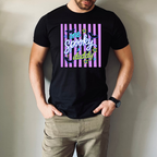One Spooky Dude Birthday Shirt | Halloween First Birthday T-Shirt | Purple Striped
