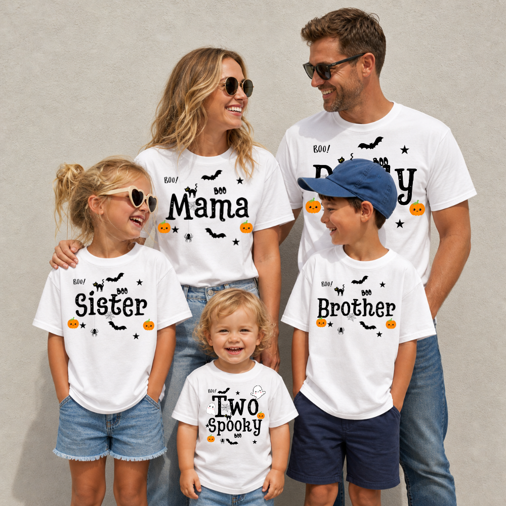 Two Spooky 2nd Birthday Shirt | Halloween Toddler Birthday T-Shirt