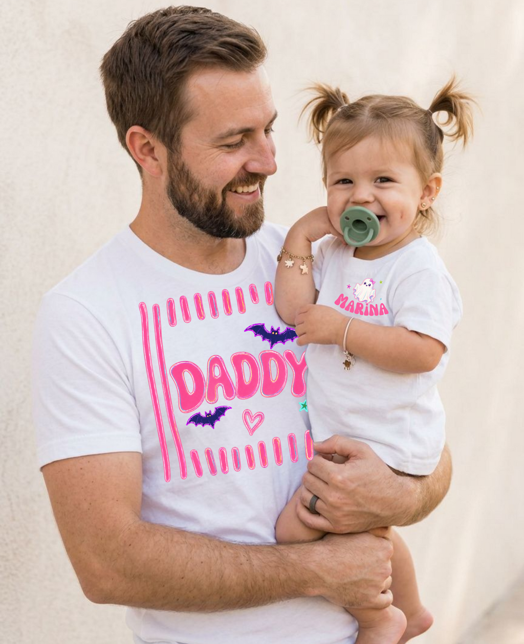 Personalized Daddy's Little Ghoul Shirt | Matching Daddy & Daughter Halloween T-Shirt