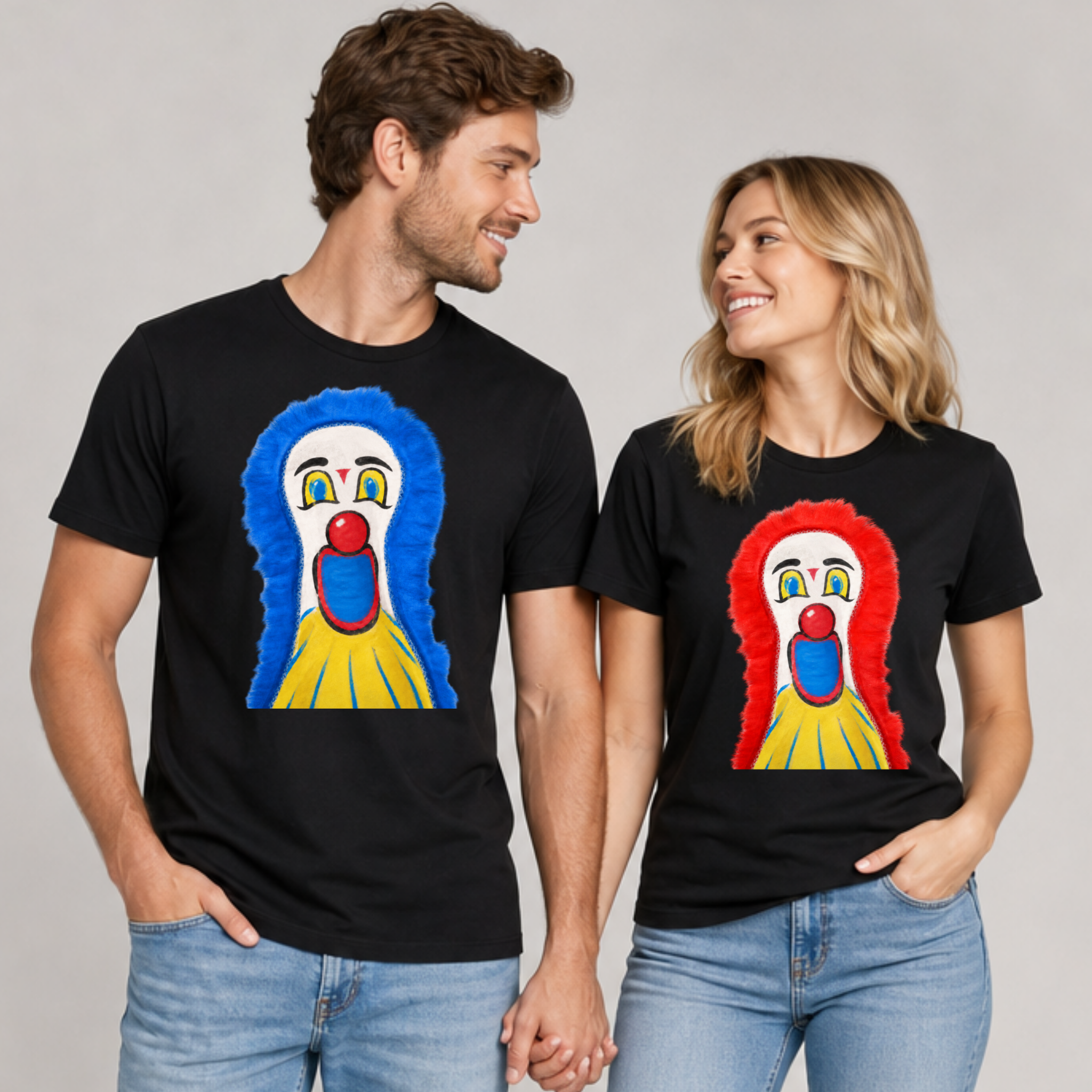 Down a Clown Inspired Halloween Shirt | Carnival-Themed Group Costume T-Shirt