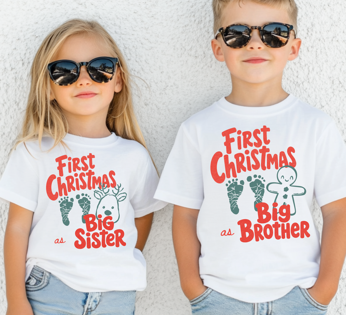 First Christmas as Daddy | Matching Family Christmas Pregnancy Reveal