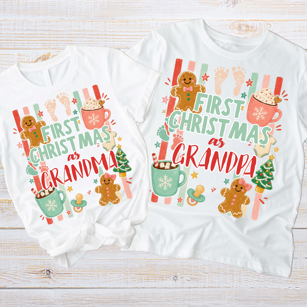 First Christmas as Mommy Shirt | Matching Family T-Shirts
