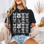 Retro Halloween French Bulldog Shirt | Funny Frenchie Halloween T-Shirt | Comfort Colors® C1717