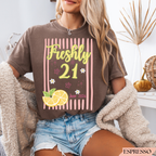Freshly 21 Birthday Shirt | Personalized Lemon Birthday T-Shirt