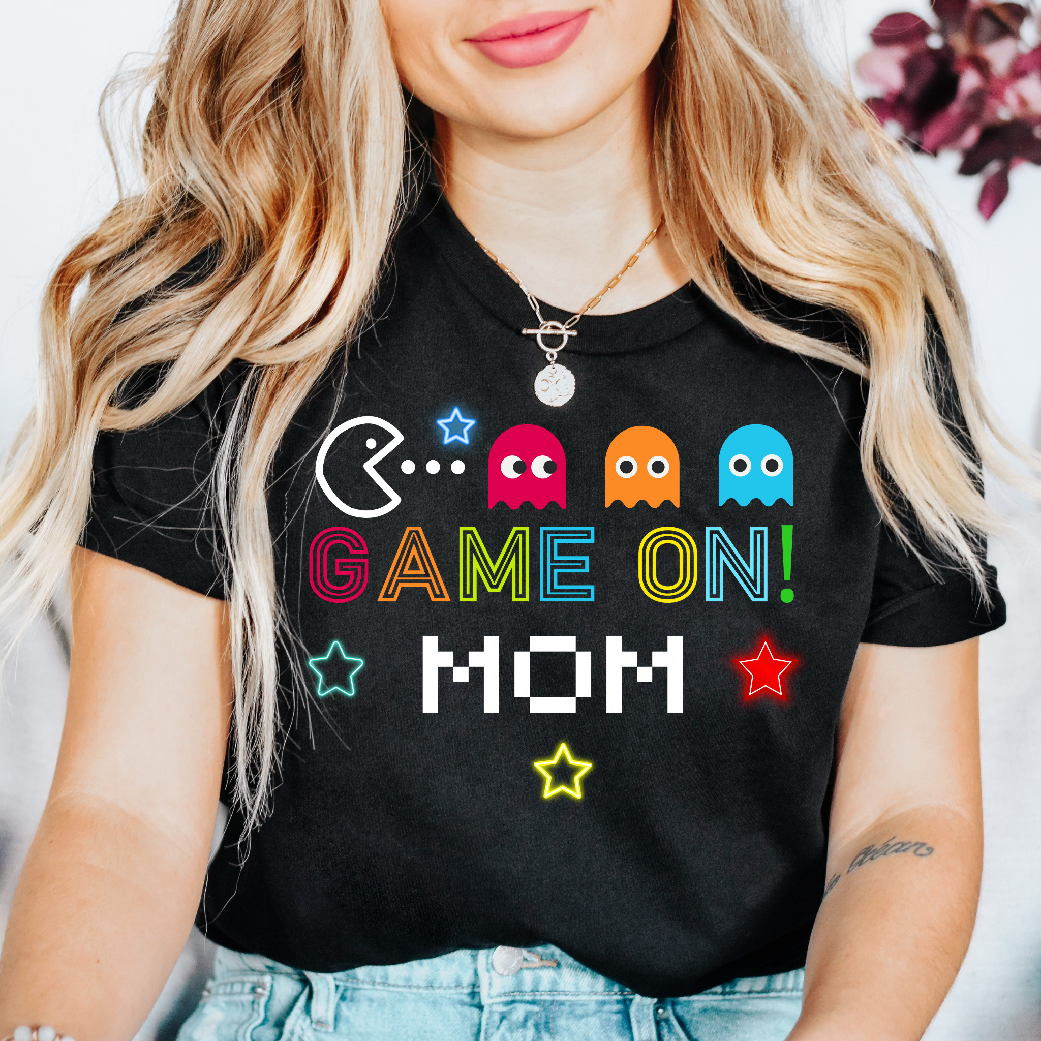 Arcade Birthday Shirt | Personalized Retro Gamer Birthday Boy T-Shirt & Matching Family Shirts