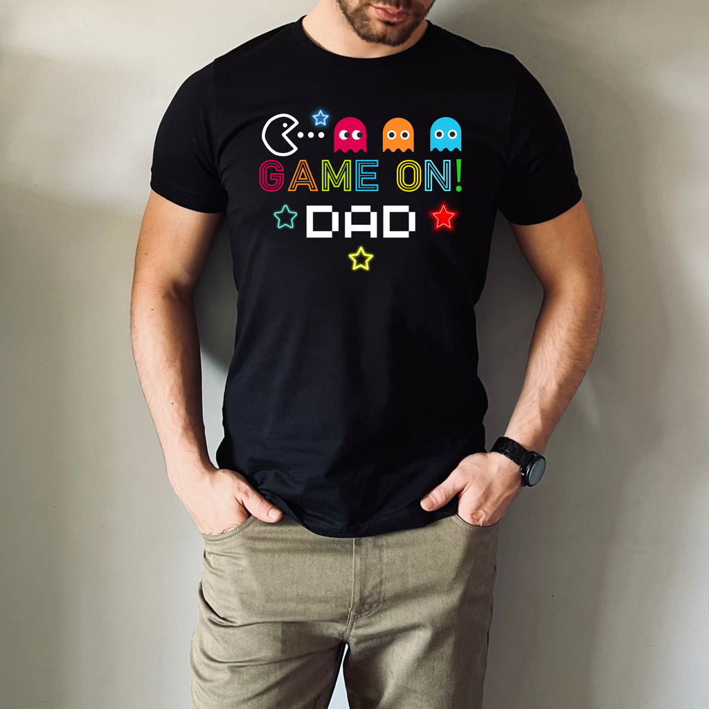 Arcade Birthday Shirt | Personalized Retro Gamer Birthday Boy T-Shirt & Matching Family Shirts