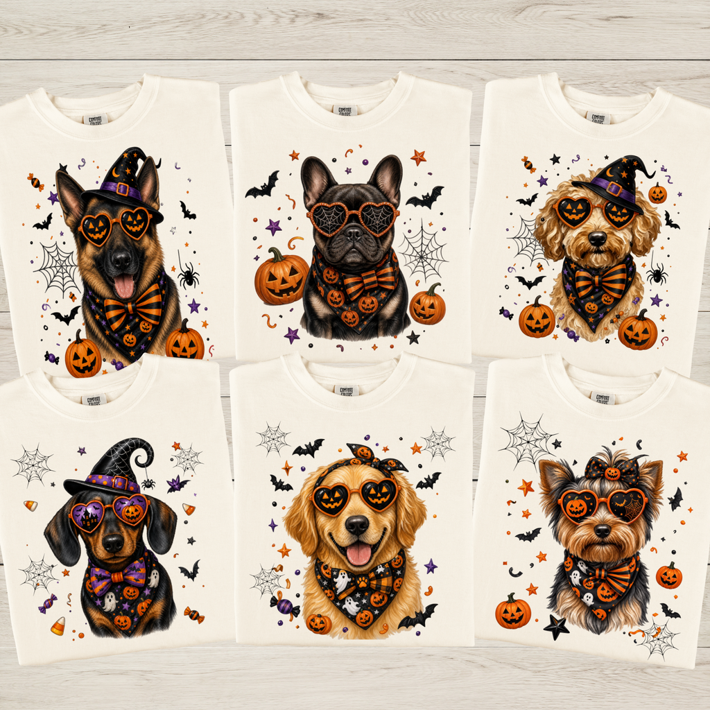 Funny Halloween Dog Shirt | Cute Dog Lover Halloween T-Shirt