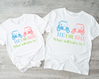 Golf Gender Reveal Shirt | Golf Cart Baby Reveal Tee