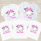 Holy Cow Pregnancy Announcement Shirt | Personalized Halloween Pregnancy Announcement T-Shirt