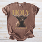 Holy Cow I’m Pregnant Shirt - Scottish Vintage Cow Inspired