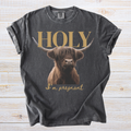 Holy Cow I’m Pregnant Shirt - Scottish Vintage Cow Inspired