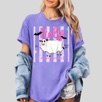 Holy Cow Pregnancy Announcement Shirt | Personalized Halloween Pregnancy Announcement T-Shirt