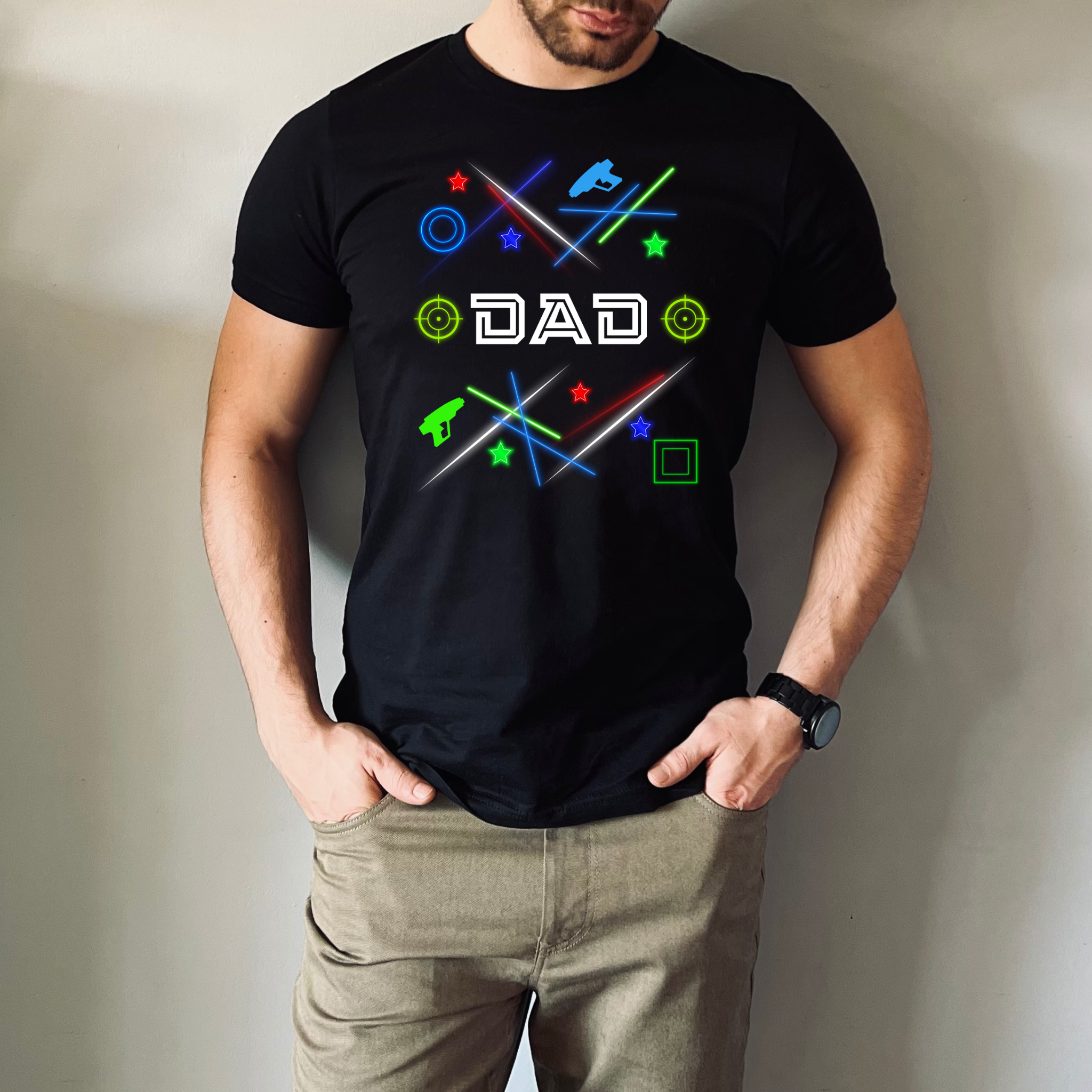 Laser Tag Birthday Shirt | Personalized Birthday Boy Shirt & Matching Family Shirts