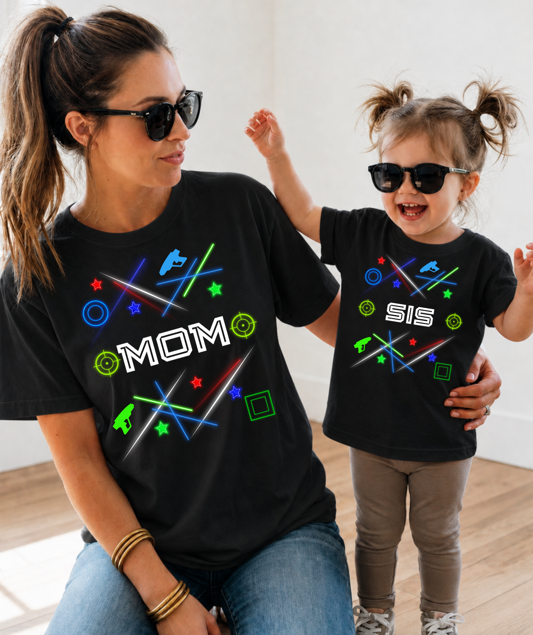 Laser Tag Birthday Shirt | Personalized Birthday Boy Shirt & Matching Family Shirts