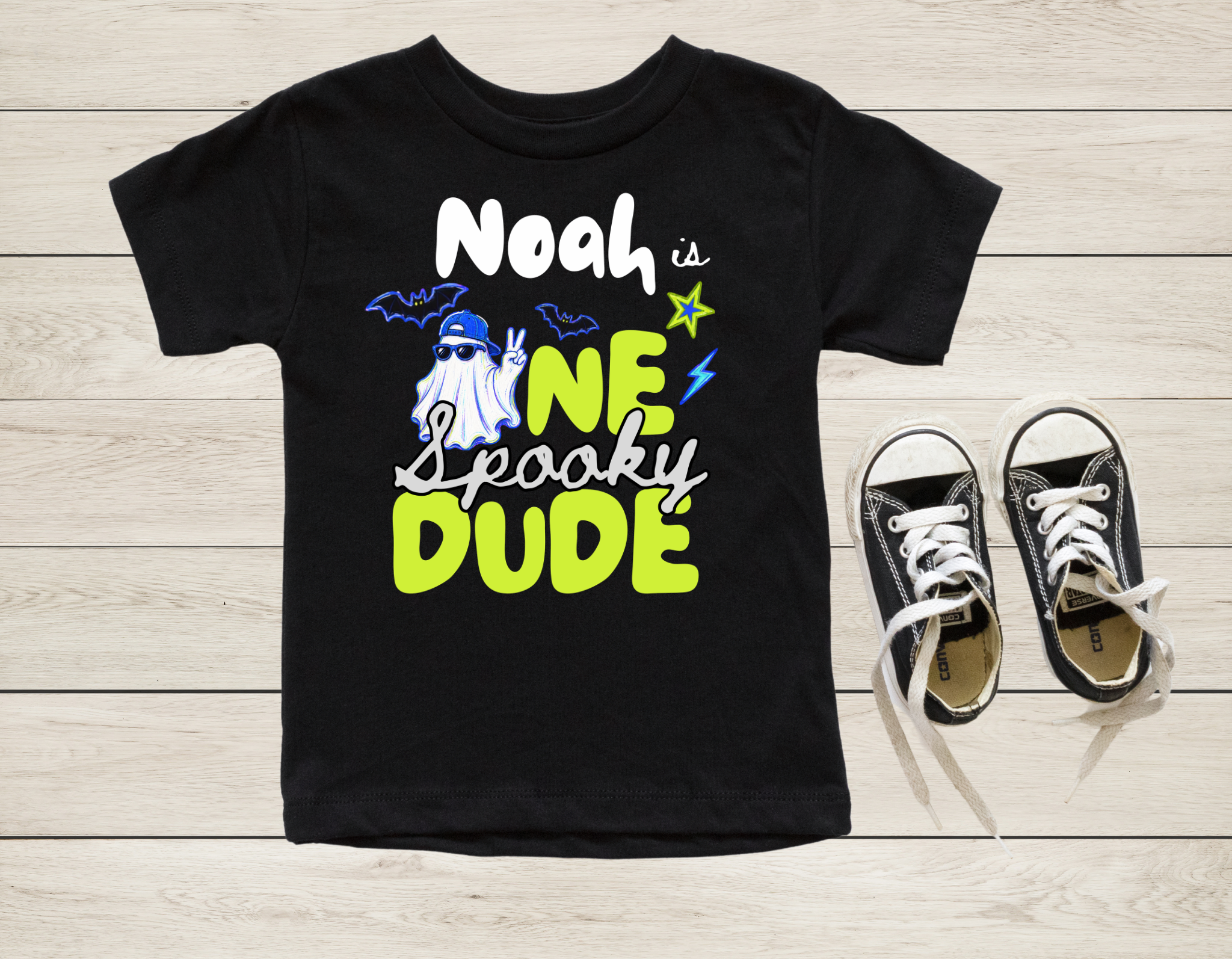 One Spooky Dude Birthday Shirt | Halloween First Birthday T-Shirt