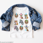 Party Animals Birthday Shirt | Safari Animal Birthday T-Shirt for Kids