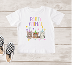 Cat Birthday Girl Shirt | Cute Cat Party Birthday T-Shirt & Matching Family Shirts