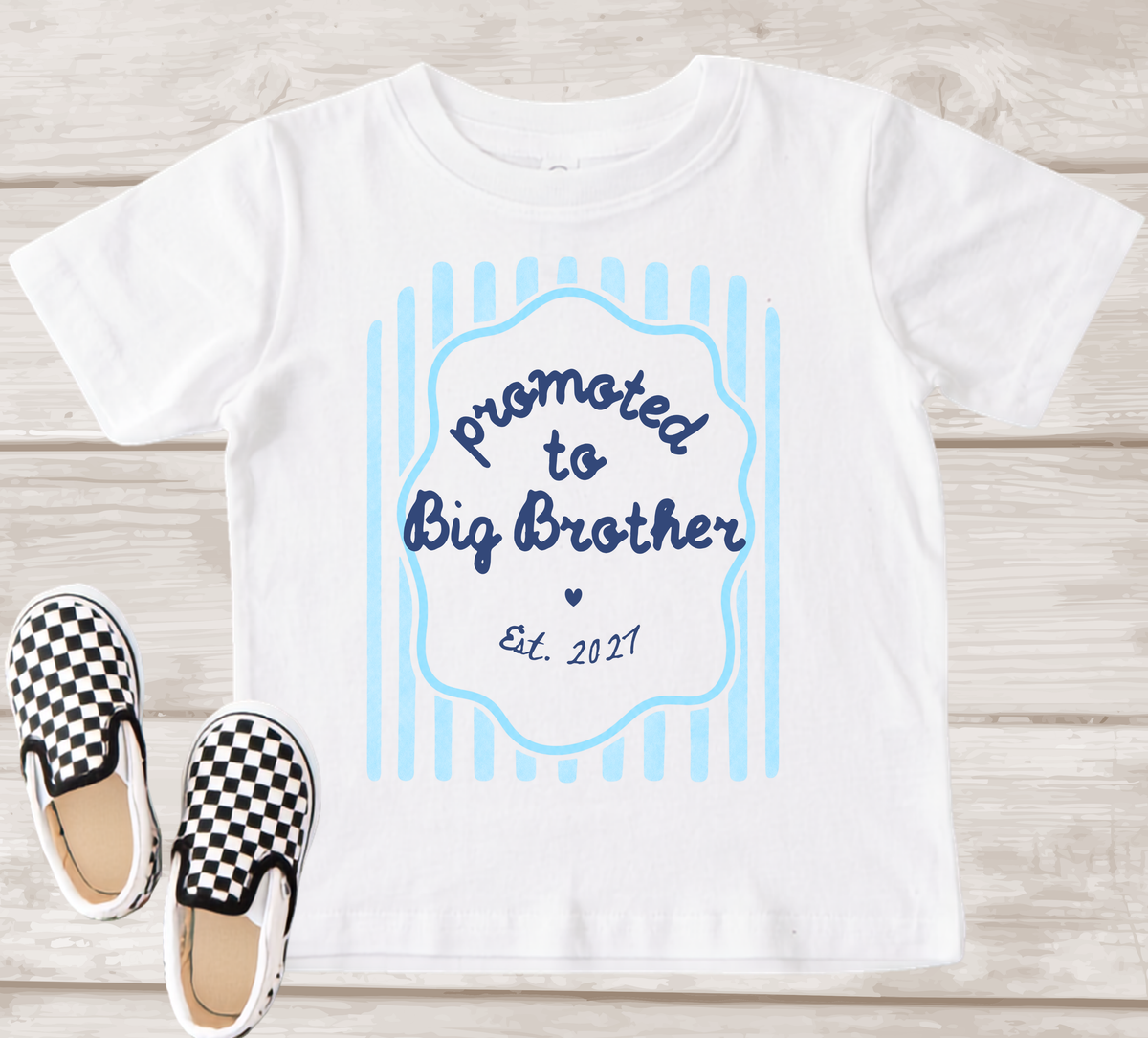 Promoted to Big Brother Pregnancy Announcement Shirt | Matching Shirts For Family