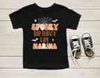 Spooky Birthday Shirt | Personalized Retro Halloween Birthday T-Shirt