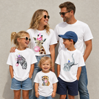 Safari Party Animals Birthday Shirt | Zoo & Safari Theme Birthday T-Shirt for Kids