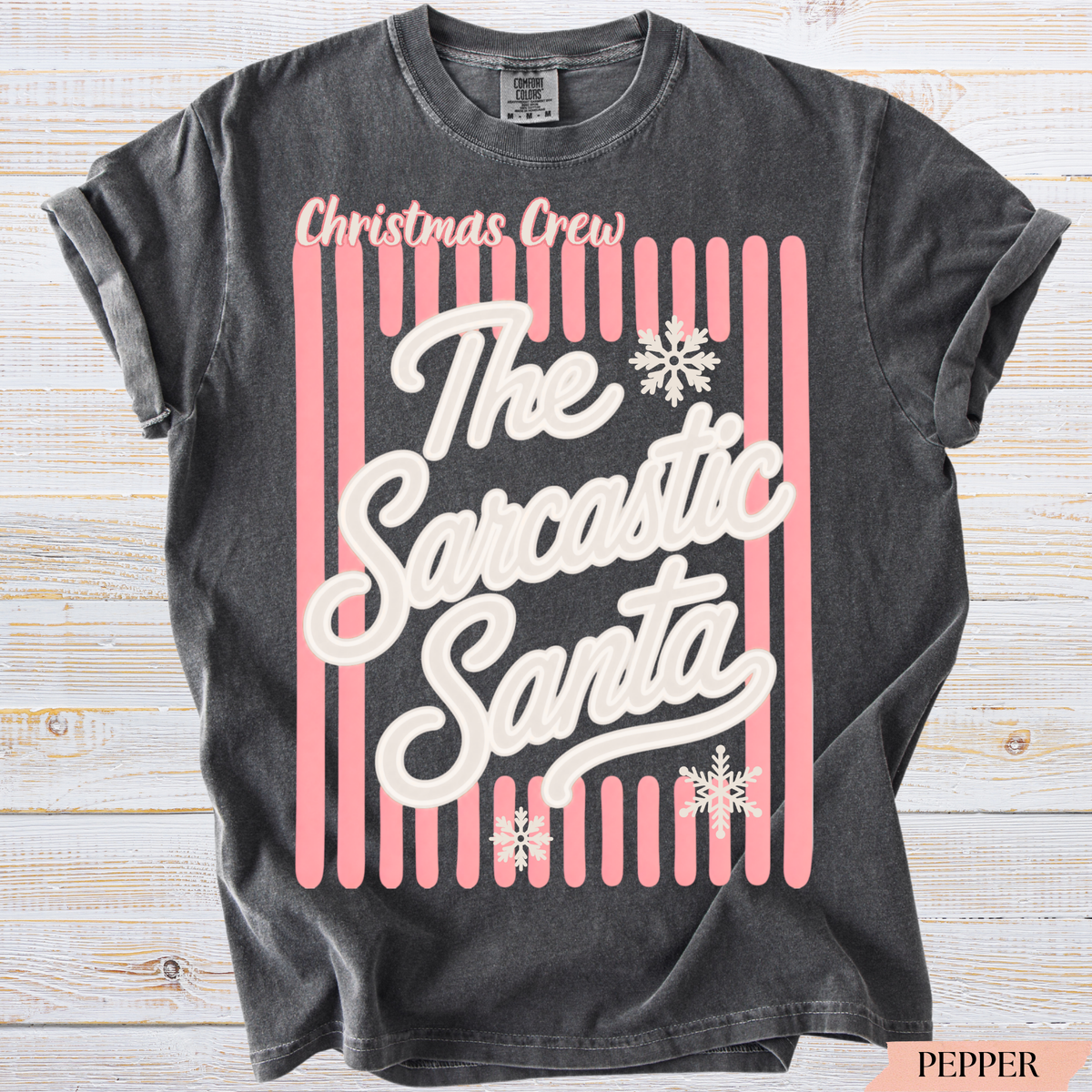 Funny Christmas Crew Shirts – Matching Retro Holiday Group Tees