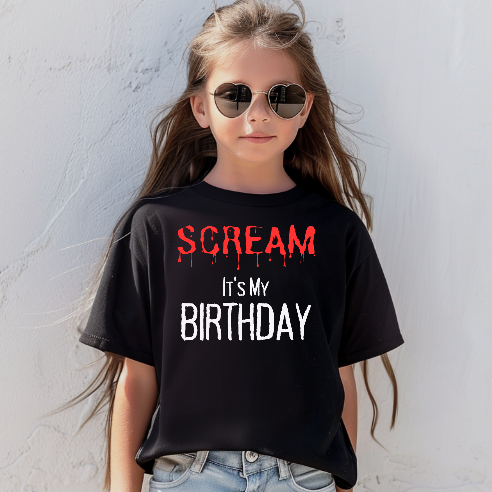 Scream It's My Birthday Shirt | Halloween Birthday T-Shirt