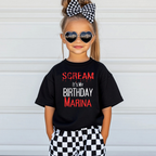 Scream It's My Birthday Shirt | Halloween Birthday T-Shirt