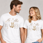 Teddy Bear Gender Reveal Shirt | Cute Bear Baby Reveal T-Shirt