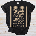 Twinkle Twinkle Little Star Personalized Gender Reveal Shirt