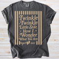 Twinkle Twinkle Little Star Personalized Gender Reveal Shirt