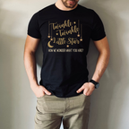 Twinkle Twinkle Little Star Gender Reveal Shirt | Moon & Stars Baby Reveal T-Shirt
