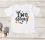 Two Spooky 2nd Birthday Shirt | Halloween Toddler Birthday T-Shirt