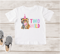 Two Wild 2nd Birthday Shirt | Safari Animal Birthday T-Shirt for Kids