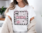 Two Spooky Coquette Halloween Birthday Shirt | Cute Pink Ghost Birthday T-Shirt