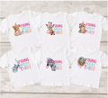 Young Wild and Three Birthday Shirt | Safari 3rd Birthday T-Shirt & Matching Family Shirts